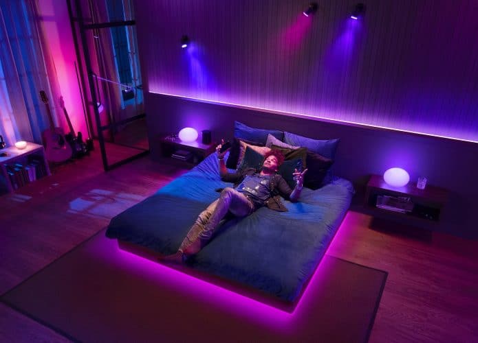 Spotify controla lâmpadas Philips Hue (Imagem: divulgação/Signify)