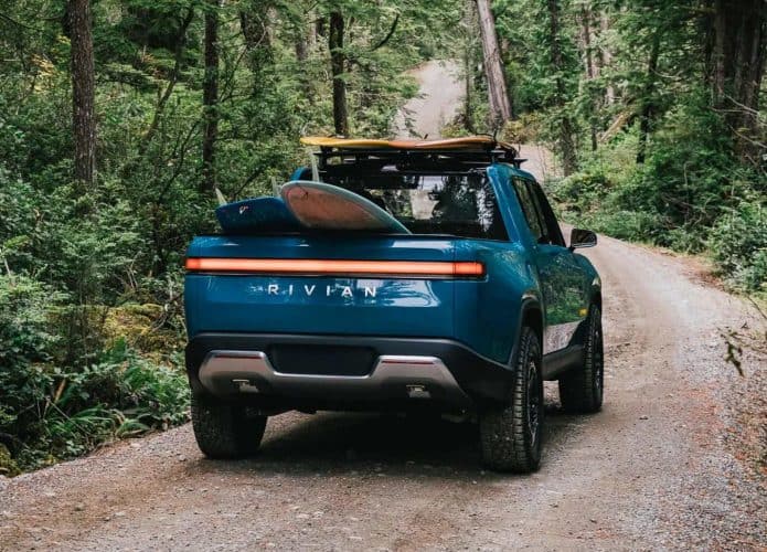 Picape elétrica R1T da Rivian