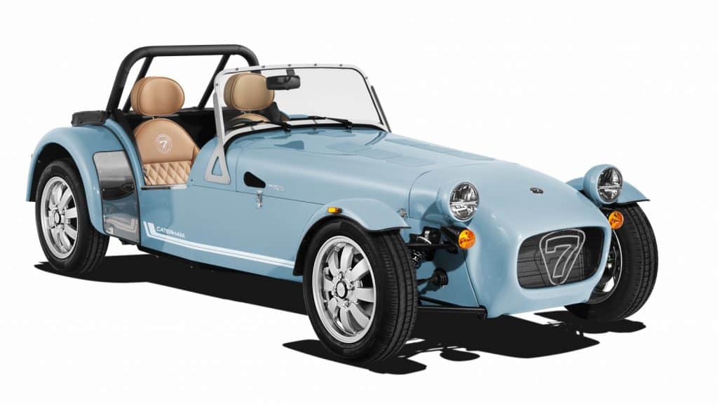 Seven 170 da Caterham, que será montado na concessionária mais alta do mundo