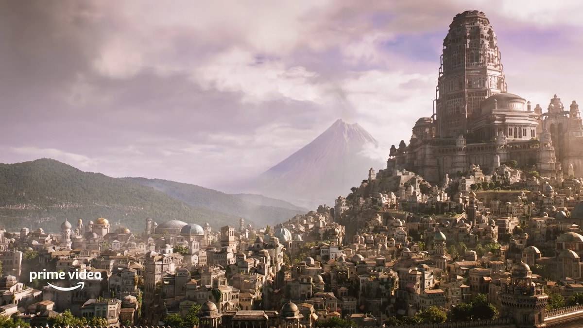 Captura de tela do trailer de 'The Wheel of Time'