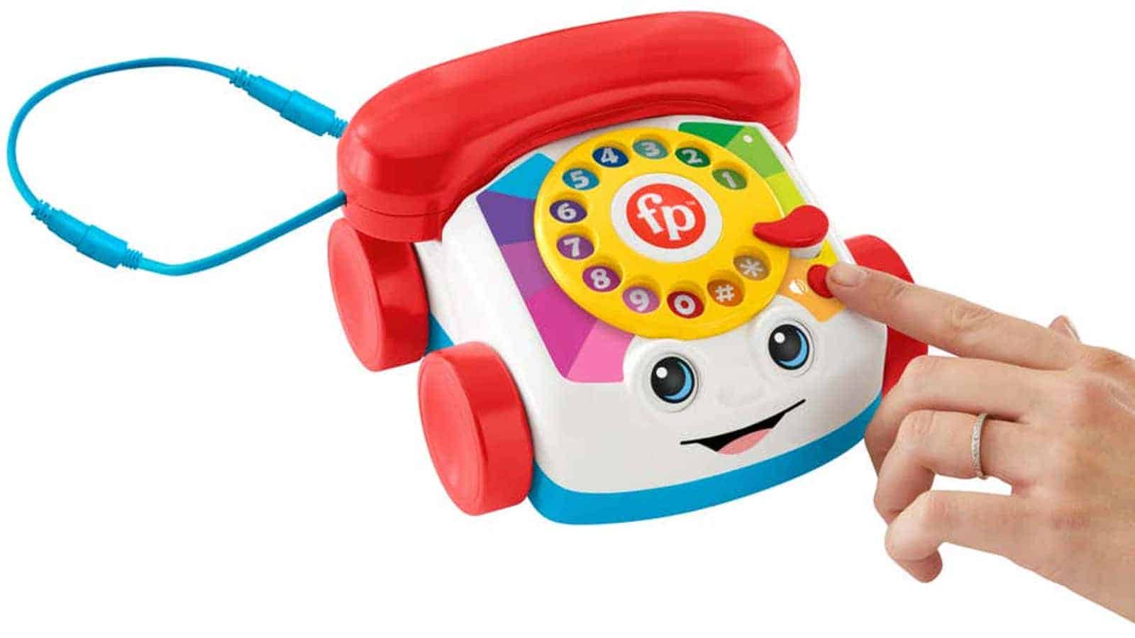 telefone de brinquedo da Fisher Price