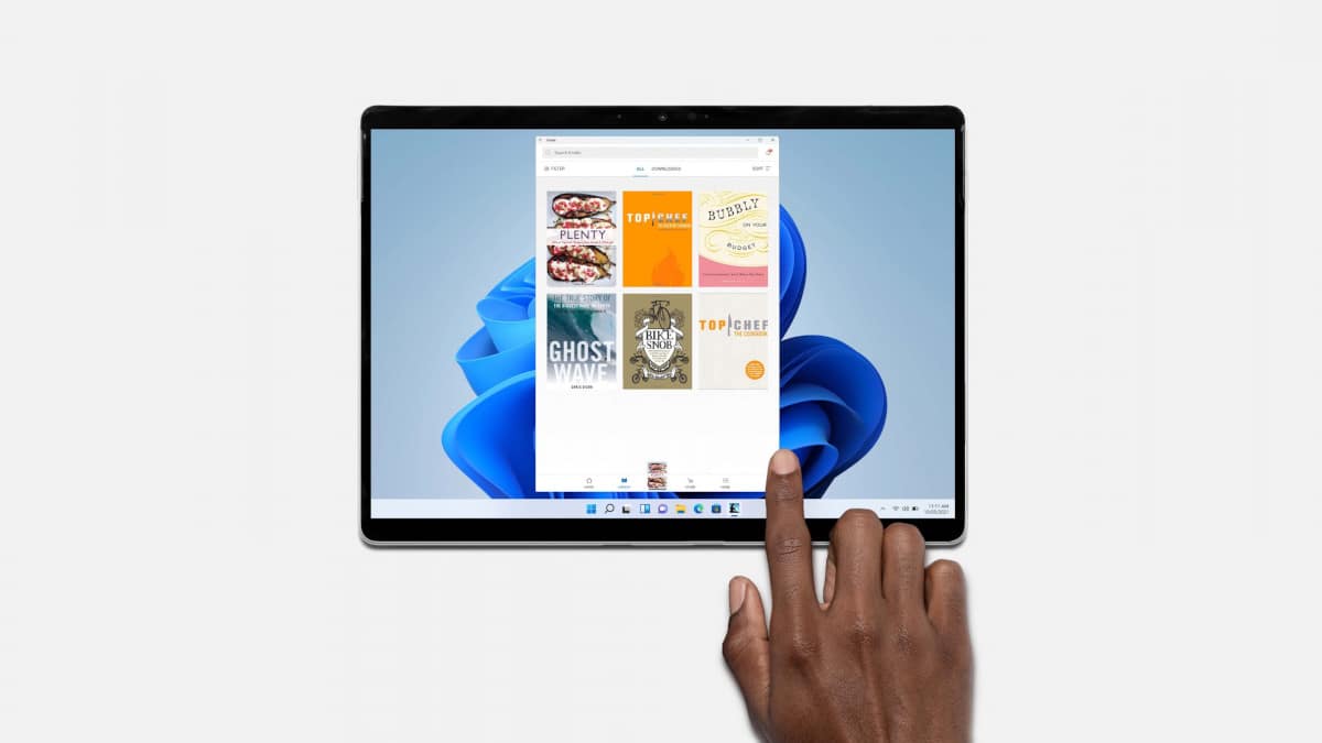 App Android Kindle no Windows 11