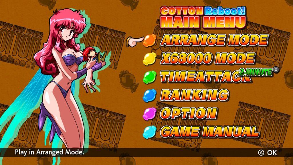 Cotton Reboot: vários modos de jogo para agradar tanto os fãs da franquia quanto os "novatos". Imagem: Rafael Rigues / Olhar Digital