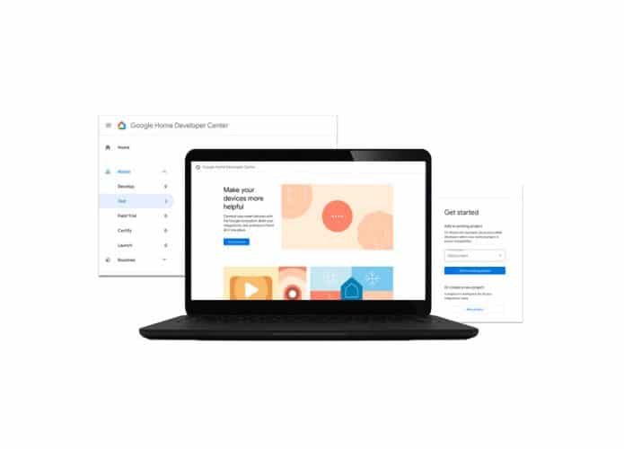 A plataforma de desenvolvimento Google Home