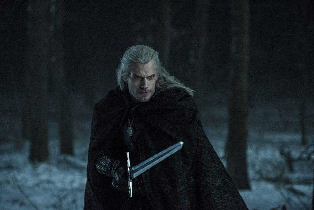 Henry Cavill como Geralt de Rivia em 'The Witcher'. Imagem: Katalin Vermes/Netflix