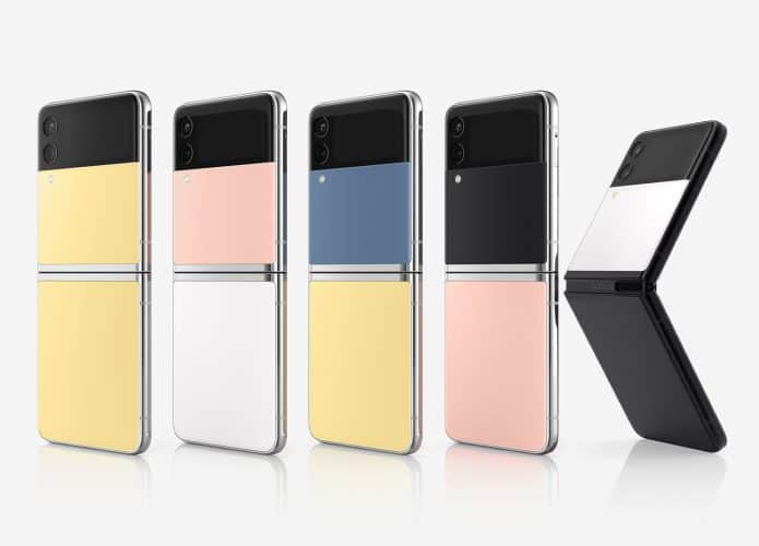 Samsung anuncia Galaxy Z Flip 3 Bespoke. Imagem: Samsung/Divulgação