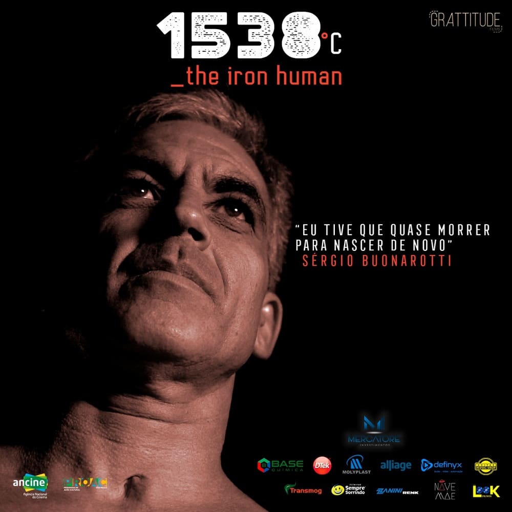 pôster documentário 1538 'The Iron Human'