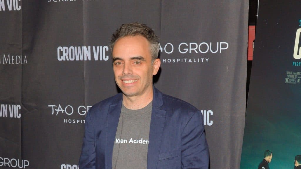 Roteirista e diretor Joel Souza comparece à exibição de 'Crown Vic' em Nova York no Village East Cinema, em 2019. Imagem: Ron Adar/Shutterstock