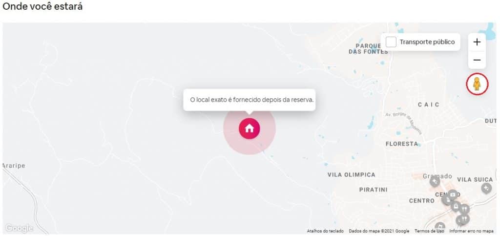 Como usar o Google Maps no Airbnb