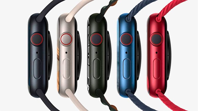 Apple Watch 7 chega às lojas em 15 de outubro. Imagem: Apple/Divulgação