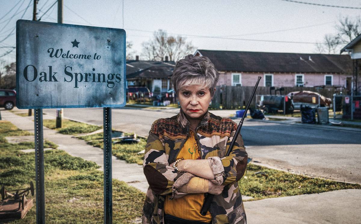 Adriana Barraza stars in BINGO HELL Photo: Brian Roedel © 2021 Amazon Content Services LLC