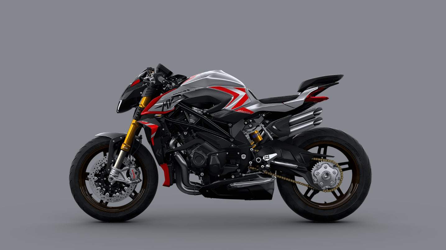 Brutale 1000 da MV Agusta é uma máquina que alcança mais de 300 km/h