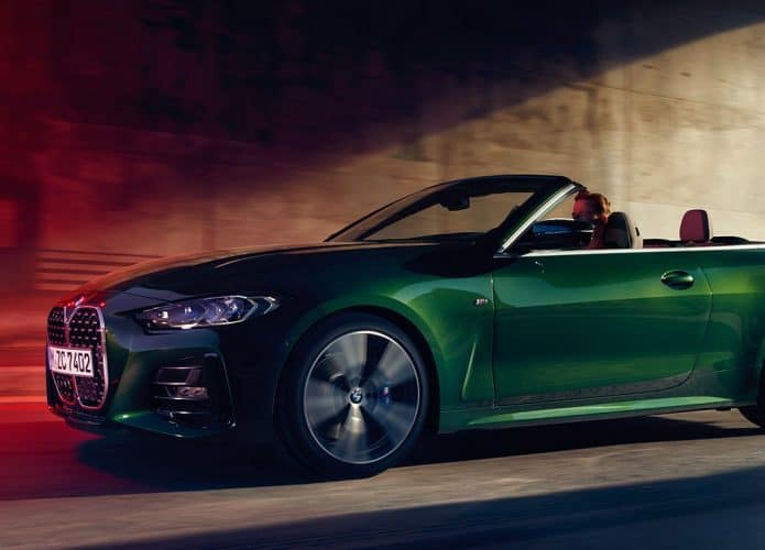 O BMW 430i Cabrio M Sport está sendo vendido por preço sugerido em R$ 483.950