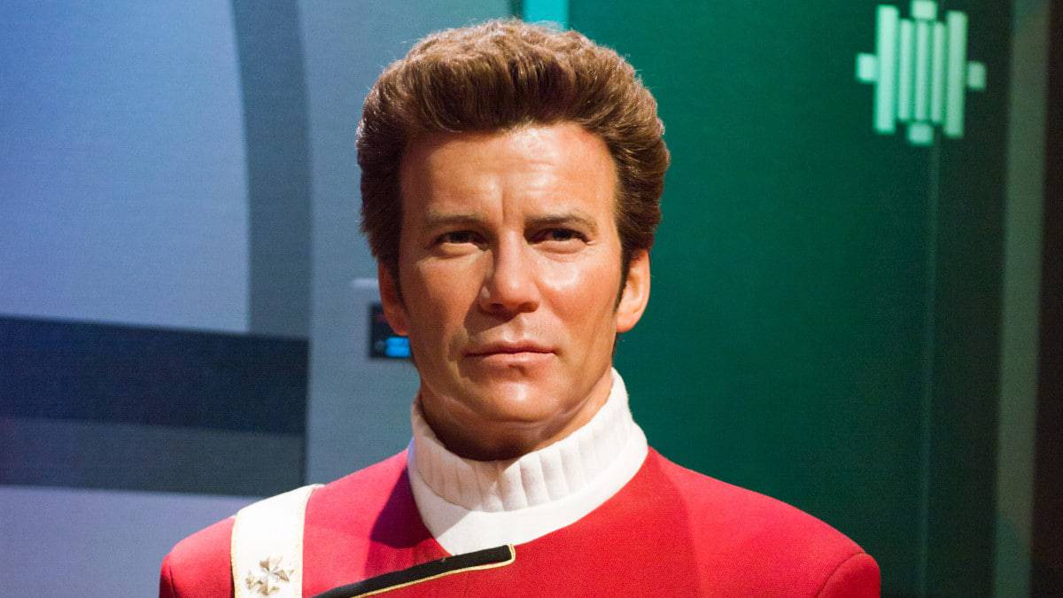 Estátua de William Shatner como o 