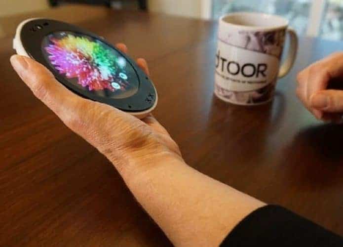 O smartphone de tela redonda Cyrcle Phone 2.0