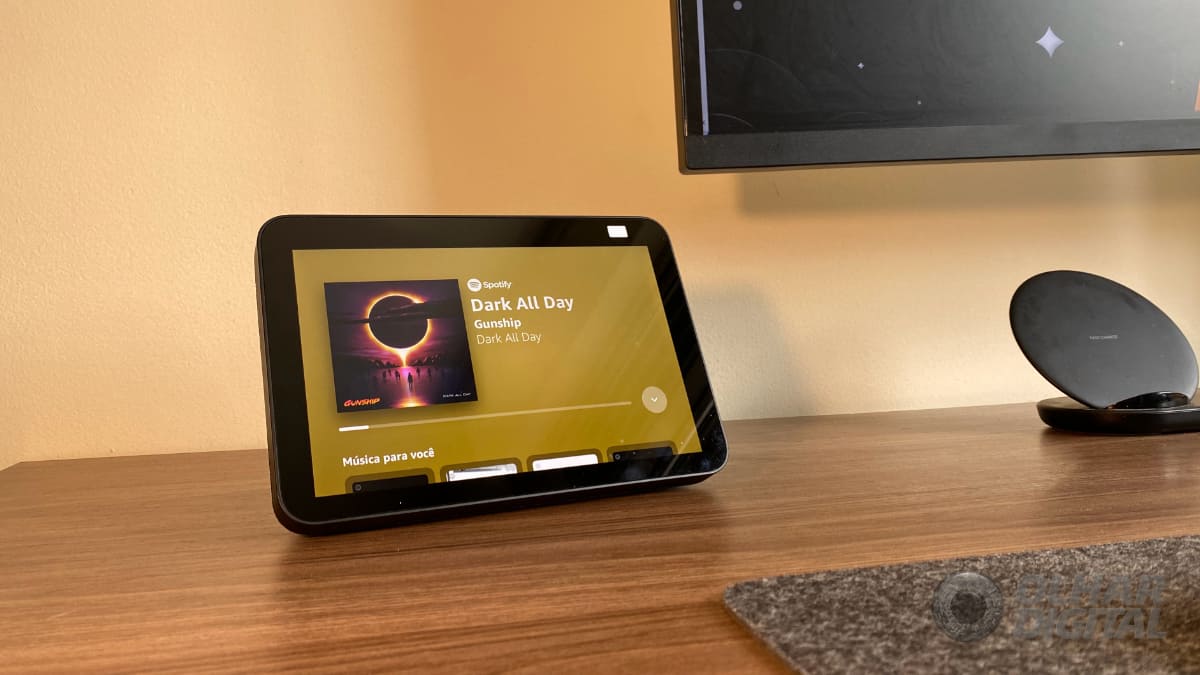 Echo Show 8 (2021) (Imagem: André Fogaça/Olhar Digital)
