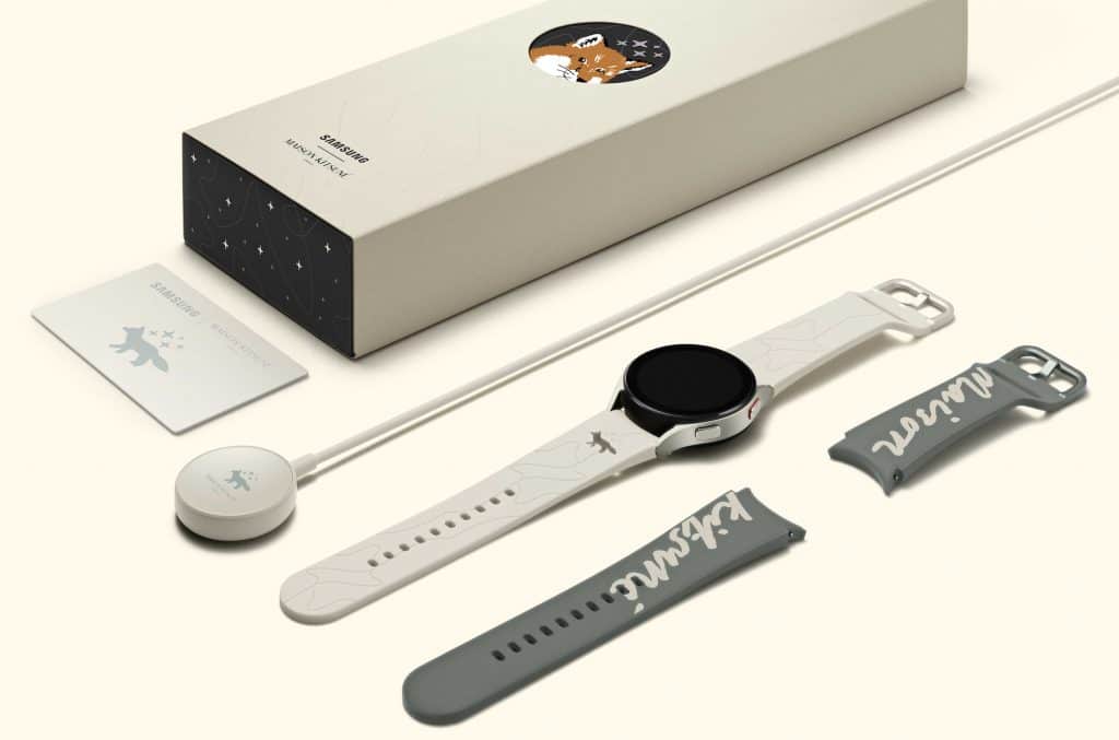 Galaxy Watch 4 Maison Kitsuné Edition (Imagem: divulgação/Samsung)