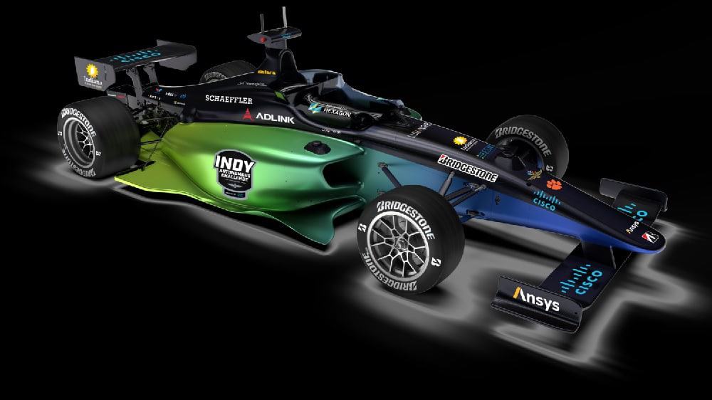 IAC AV-21, carro que disputa o Indy Autonomous Challenge
