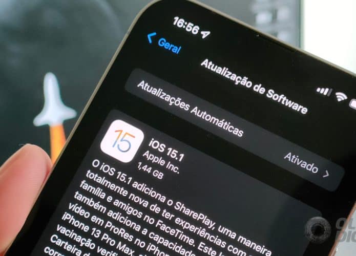 iOS 15.1 (Imagem: André Fogaça/Olhar Digital)