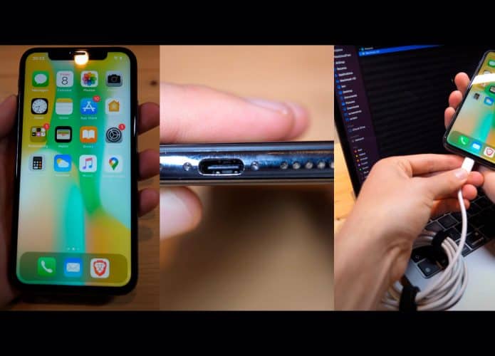 iPhone com porta USB-C