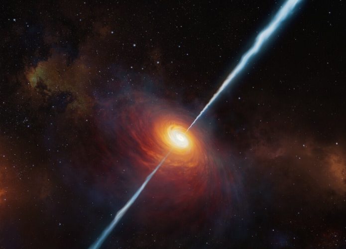 jato-de-galaxia-blazar-ativa-695x500