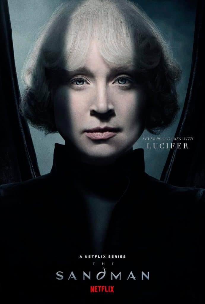 Poster de The Sandman mostra Gwendoline Christie como Lucifer