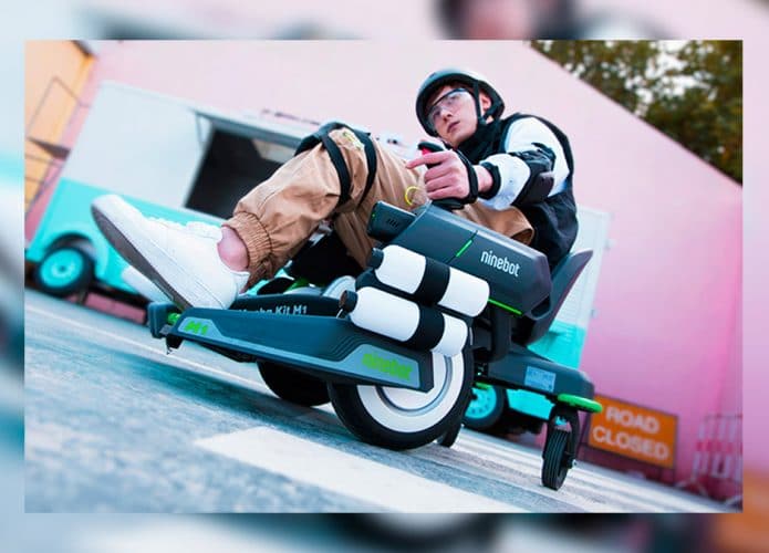 homem sentado em cadeira de rodas da segway