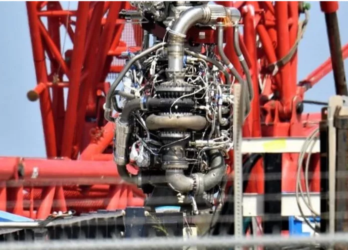 Motor de propulsão Raptor, da SpaceX