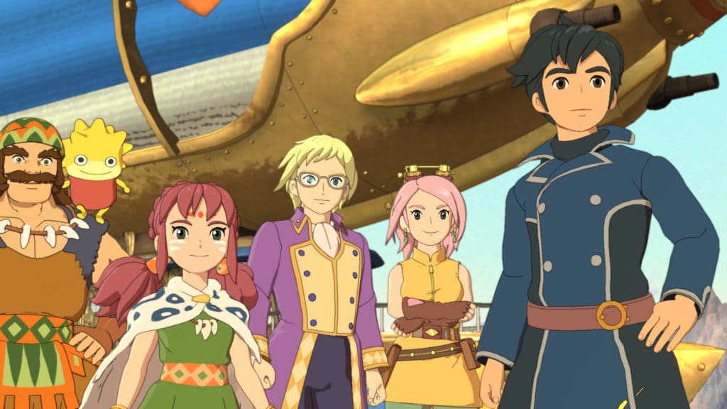 ‘Ni no Kuni II: Revenant Kingdom Prince's Edition’ é fantasia no melhor estilo da animação dos estúdios Ghibli. Imagem: Bandai Namco/Divulgação