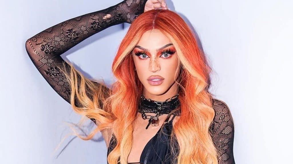 A cantora Pabllo Vittar, em imagem reproduzida em seu perfil no Instagram