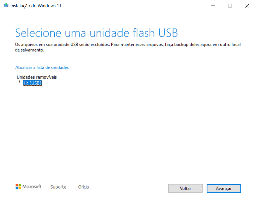 Como criar um pen drive bootável para instalar o Windows 11