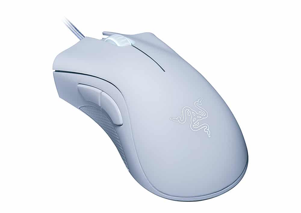 Razer Deathadder Essential branco (Imagem: divulgação/Razer)