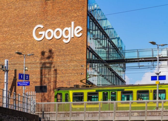 Sede europeia do Google em Dublin, Irlanda.