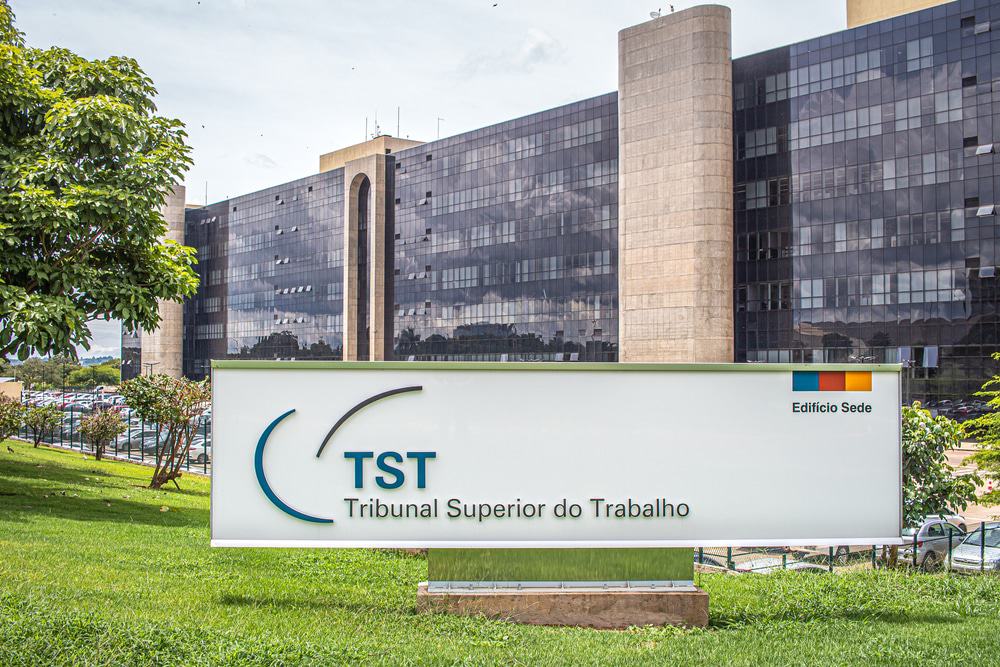 Fachada do prédio sede do Tribunal Superior do Trabalho 