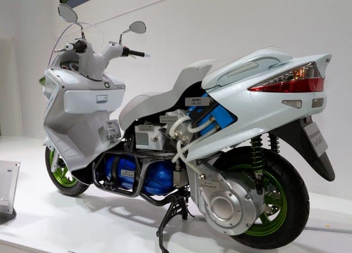 modelo aberto da Suzuki Burgman