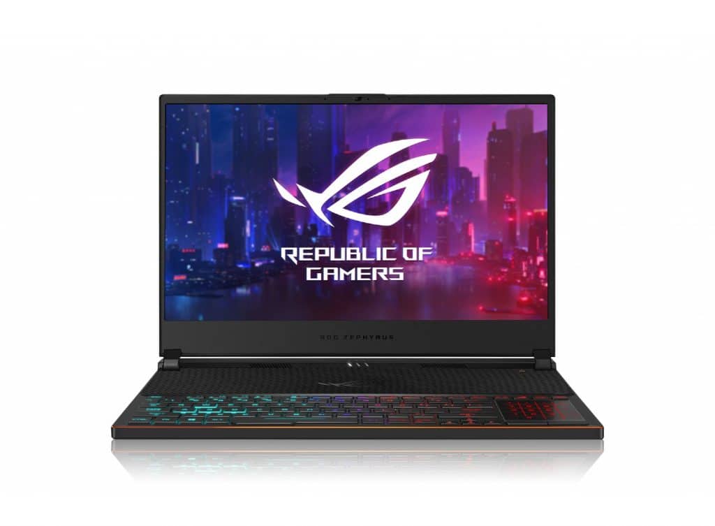 Asus ROG Zephyrus S GX53. Imagem: Asus/Divulgação