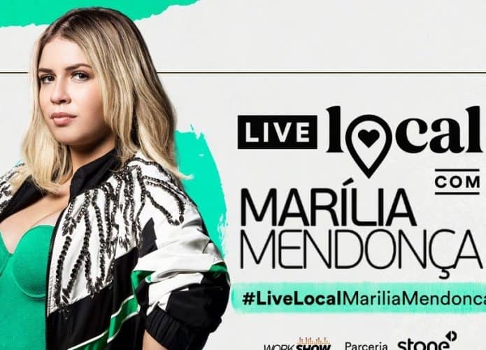 Capa da Live de Marília Mendonça