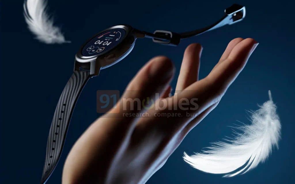 Imagem destaca peso do Moto Watch 100 /