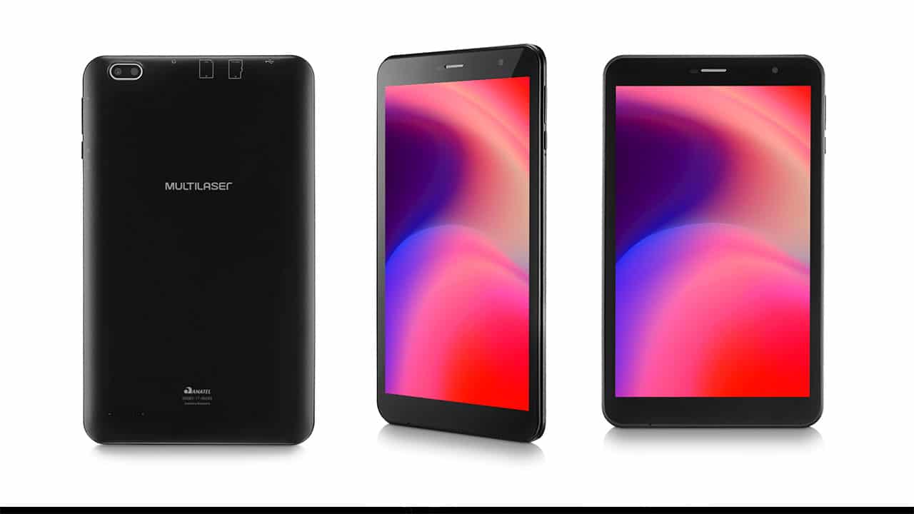 Multilaser anuncia tablet M8 com 32GB e 2GB de memória RAM, além de uma versão para crianças inspirada na 