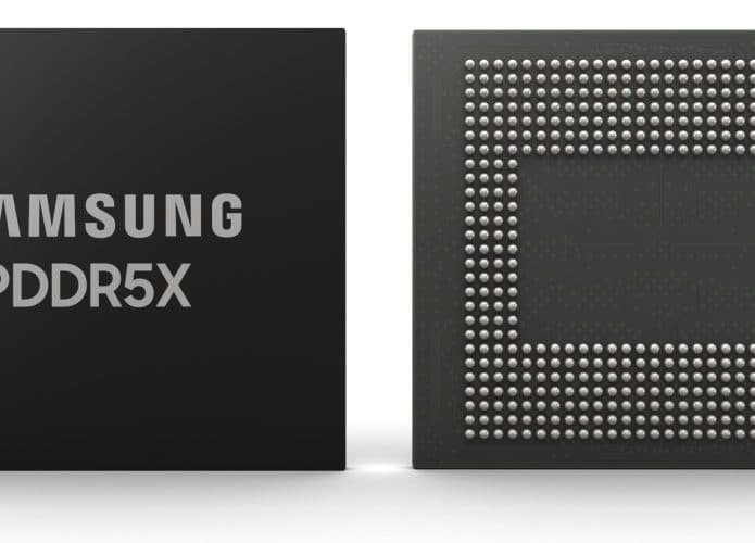 RAM LPDDR5X da Samsung (Imagem: divulgação/Samsung)