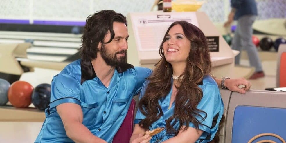 Mandy Moore and Milo Ventimiglia in This Is Us