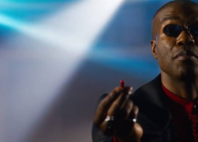 Yahya Abdul-Mateen-II como Morpheus em Matrix 4