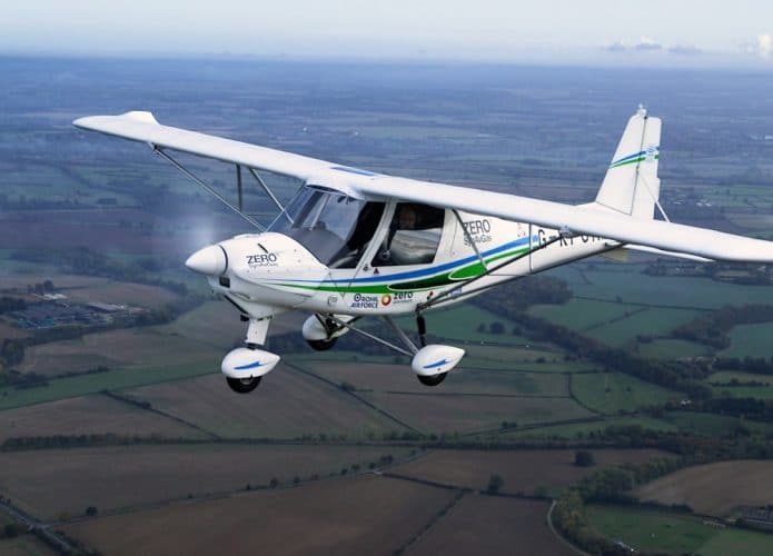 Avião da Força Aérea britânica movido a combustível sintético