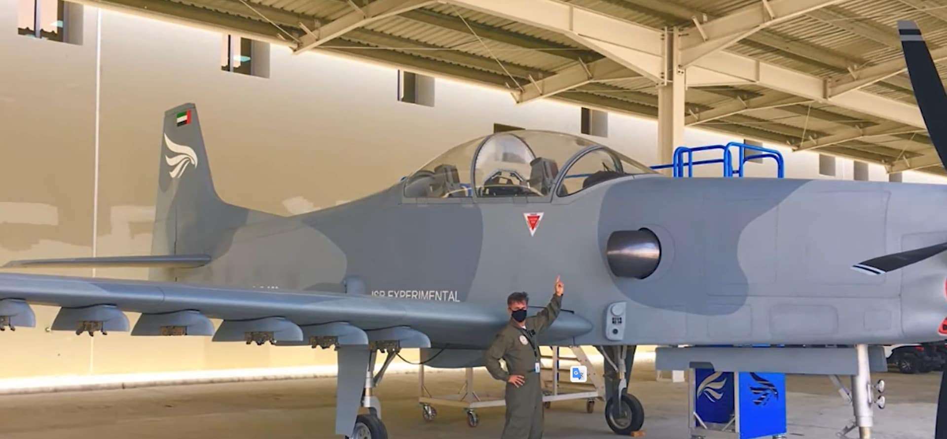 Mockup do Calidus B-350