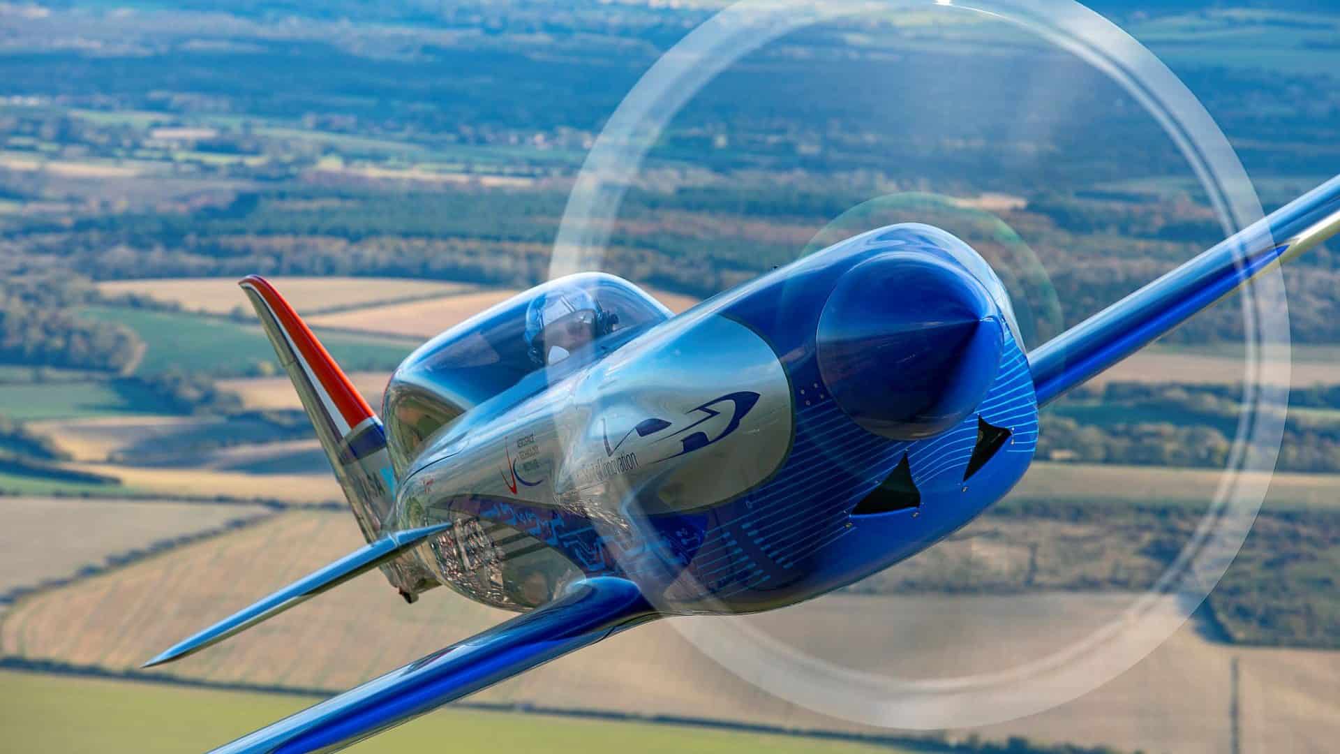 avião elétrico da Rolls Royce que bateu recorde de velocidade