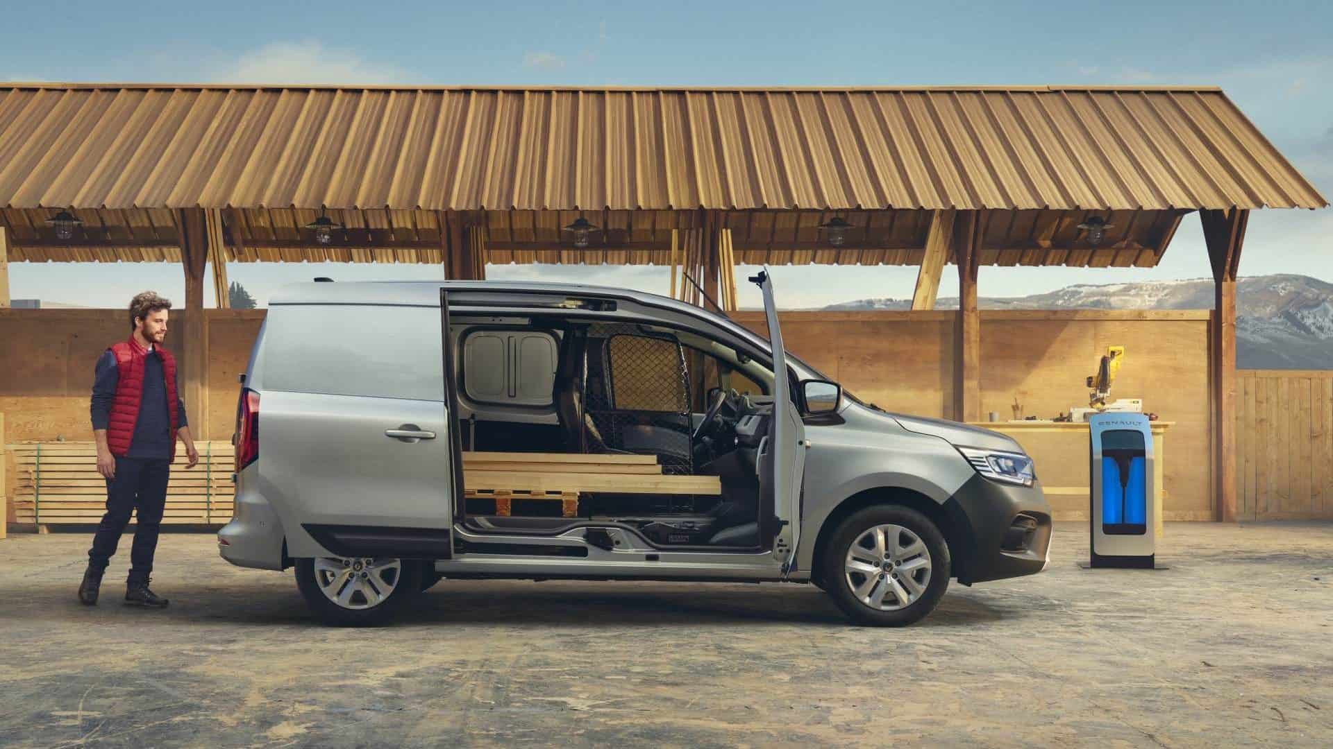 Novo furgão elétrico Kangoo da Renault