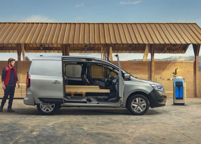 Novo furgão elétrico Kangoo da Renault