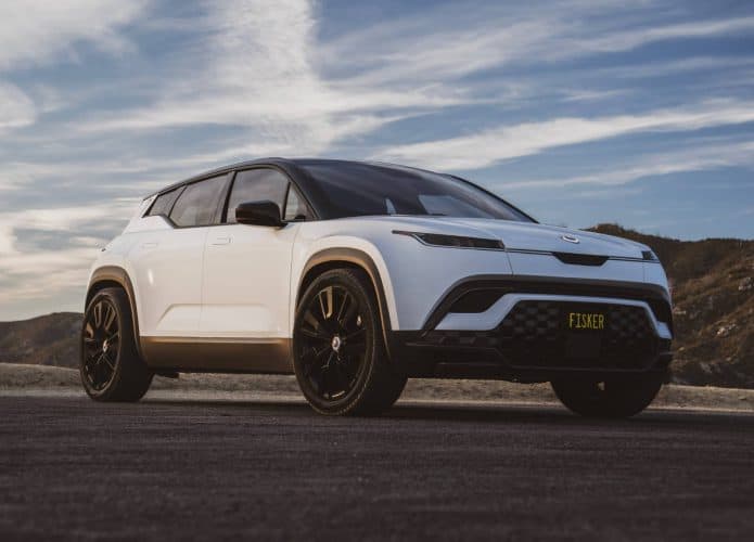 SUV esportivo elétrico Fisker Ocean