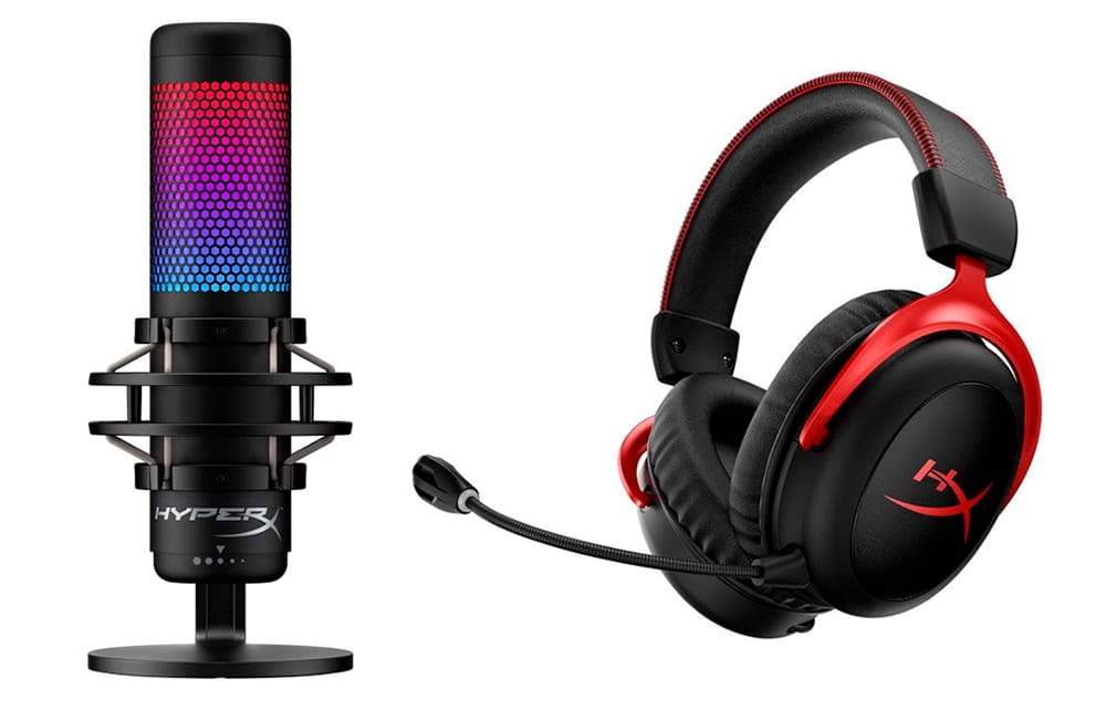 HyperX QuadCast S e HyperX Cloud II Wireless, ofertas da empresa na Black Friday