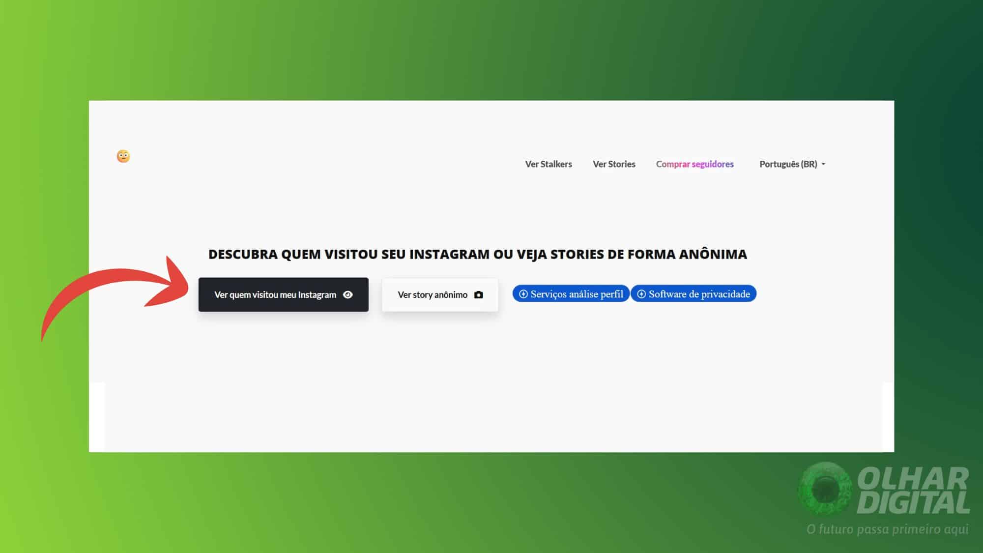 Insta Stalker: como saber quem viu meu perfil - Passo 2